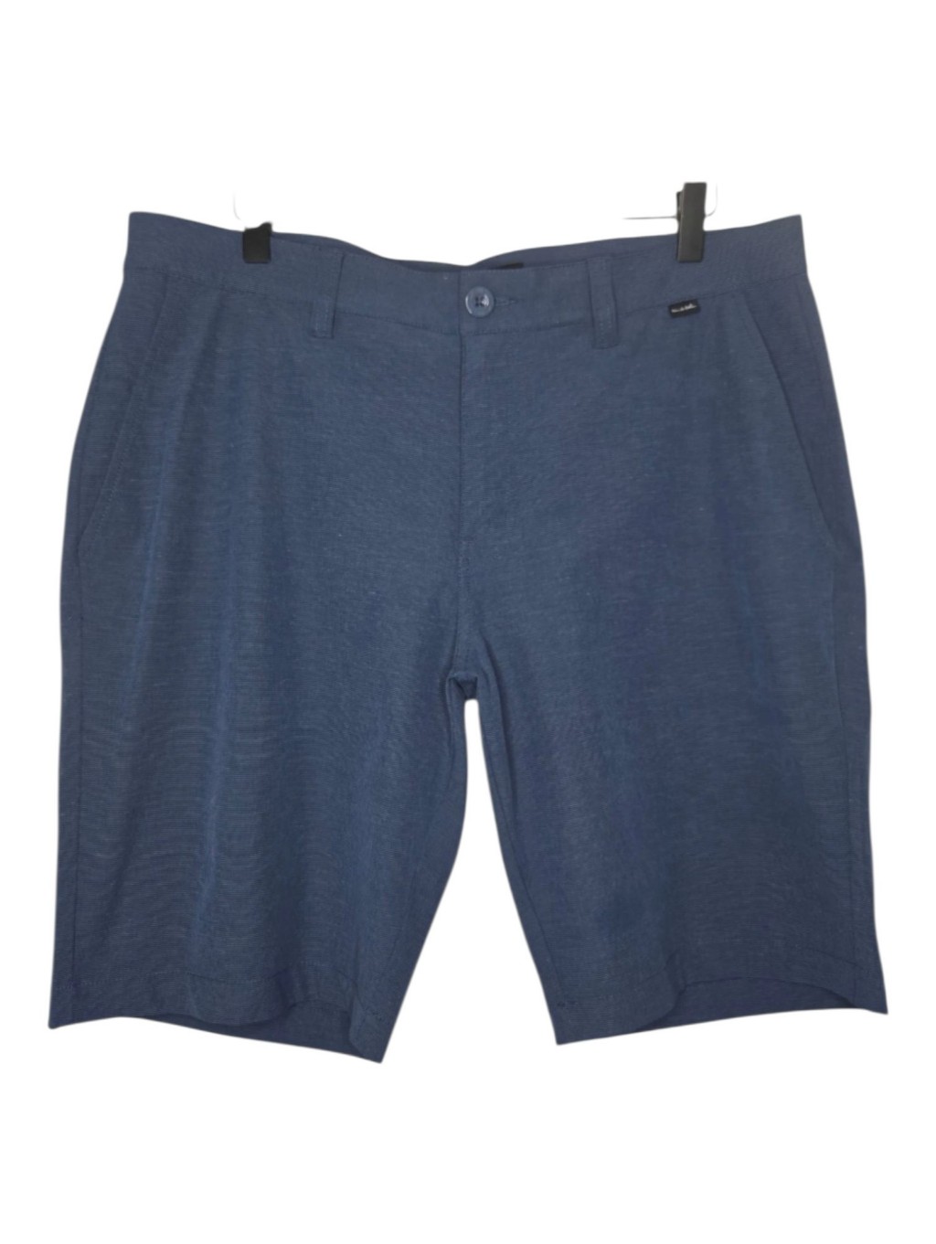 Travis Mathew Mens Blue Performamce Beck Golf Shorts Size 34